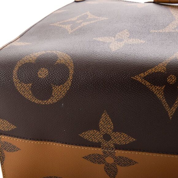 Louis Vuitton OnTheGo Tote Reverse Monogram Giant GM Brown - Picture 6 of 10